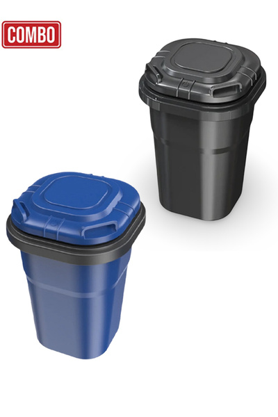 3XR 2PCS Car Ashtray with LED Light, Smokeless Cup Holder Trash Bin with Lid,...