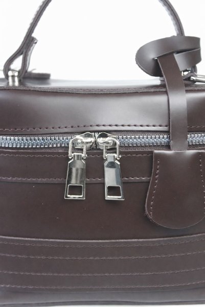 Tandi Bags Andermo Square Crossbody Bag Bitter Brown