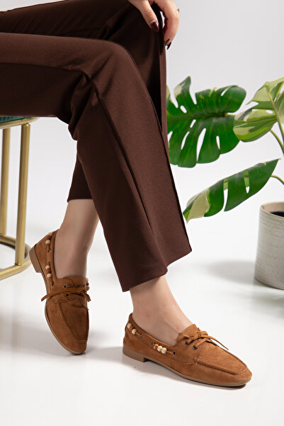 Dubais Shoes Γυναικείες καθημερινές μπαλαρίνες με χάντρες, κομψές και άνετες