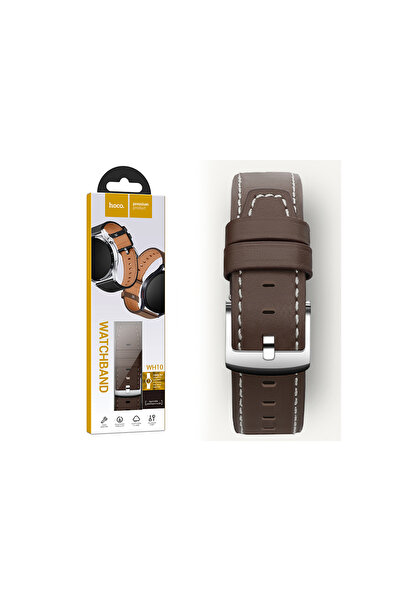 Hoco Leather Belt , for watches, 22 mm connectors, GT Original Series