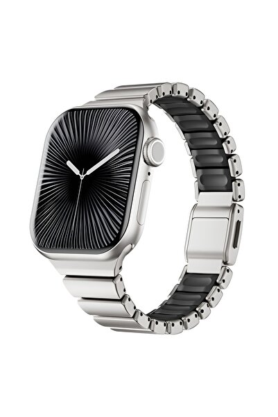 Dexmon ساعة ووتش 11 10 42 ملم - 6 7 8 9 SE متوافقة مع حزام السيليكون المعدني ...