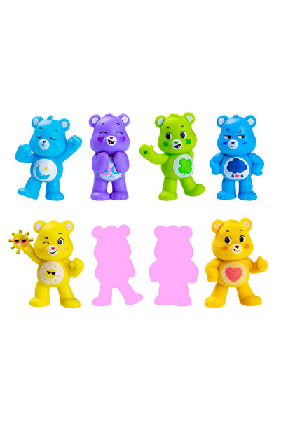 NECO TOYS Care Bears Mini Collectible Figures 8-Pack Model 4