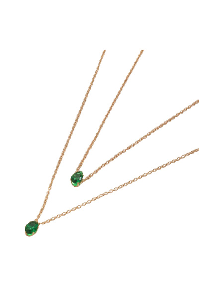 EFAYN.RO Lant dama, model minimalist dublat cu pandantiv delicat, tematica fa...