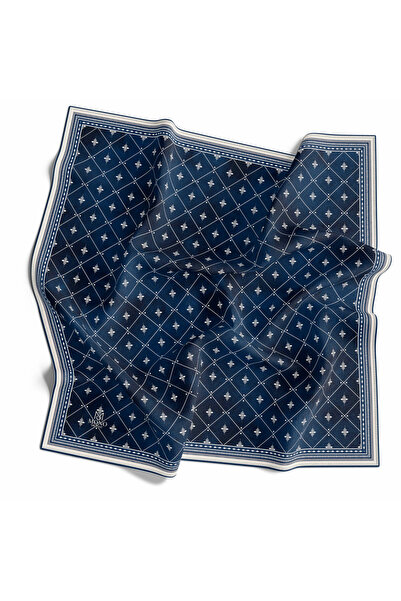 İpekal Organic Scarf Geometric Pattern 1002-05