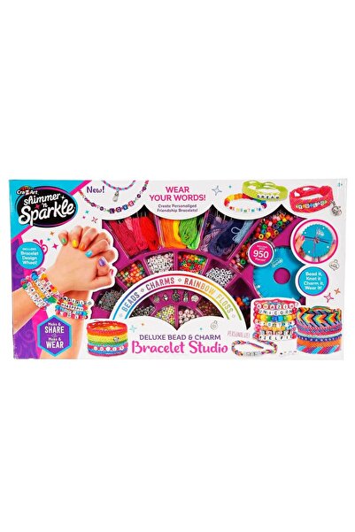 Nilly Toys 65592 Sun-Cza-Hobi̇-Set Shimmer N Sparkle Deluxe Bead Charm Bracel...