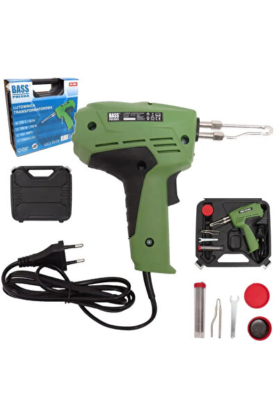 Bass Polska Pistol de lipit cu transformator și lampă LED, Bass Polska, 3861