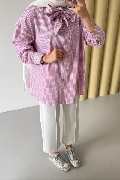 Rimel Moda Pötikare Shirt Pink