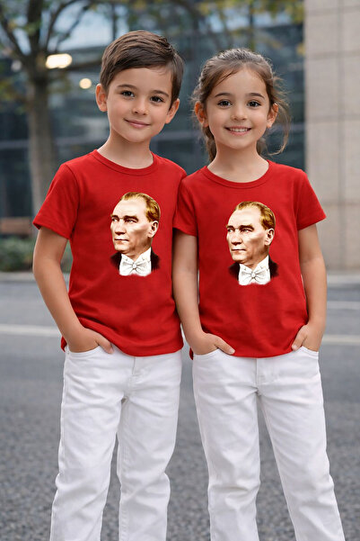 CACTUS COLLECTION TRICOU CU IMPRIMEU ATATURK 29 OCTOMBRIE 23 APRILIE 100% BUMBAC