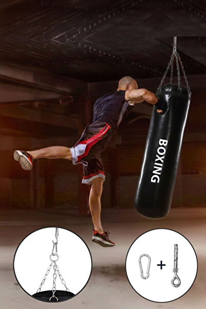 Spor Byfit 70 Cm 12-20 Yaş Genç Bireylerin Kullanımına Özel Boks Torbası ve T...