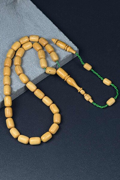 TESBİHKENTİ Capsule Grain Beautifully Crafted Boxwood Prayer Beads