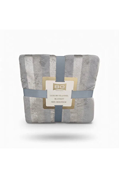 Binown Grayish sukoon striped Blanket 180*200