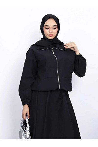 MEİLİN Pocketed Elastic Waist Skirt Set