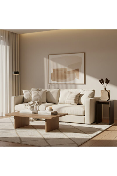 Roots Furniture بذور سمسم مالار بنية اللون، مجموعة من 5 قطع