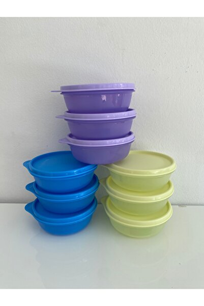 Tupperware S&S 9’lu saklama kabı