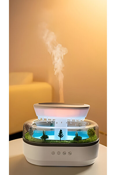 Kevega Teraryum Şeklinde Yağmur Hava Nemlendirici Difüzör