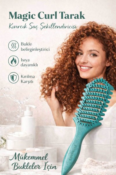 Lovendas Magic Curl Natural Curl Enhancing Hair Comb