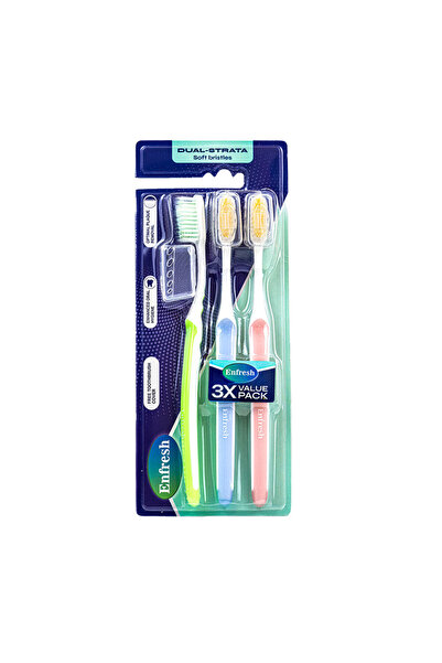 Enfresh Toothbrush + Covers 3 pc.