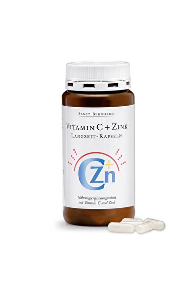 sanct bernhard Vitamin C + Zinc Capsules 180 pcs