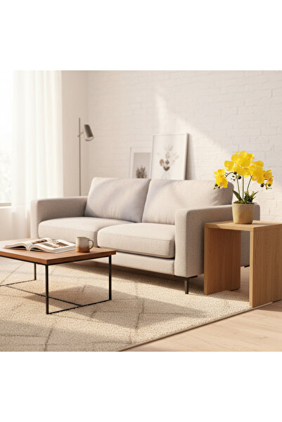 Roots Furniture أوركيد صناعية مزروعة في أصيص، 54 سم، أصفر