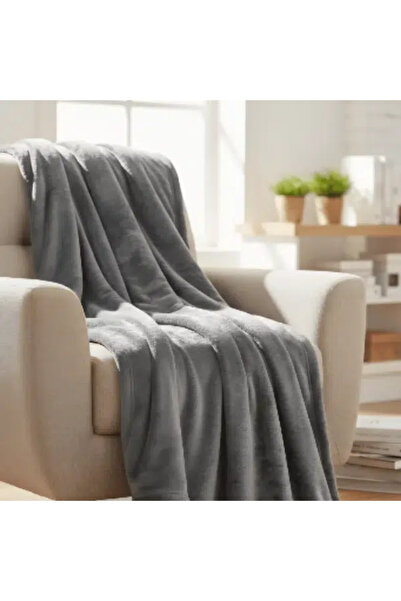 Binown Warm plain gray Blanket 180*200