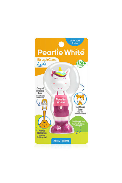 Pearlie White Kids Toothbrsh &Cover