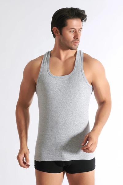 Hepsine Rakip 6-Pack Men's Rambo Sports Athlete Black White Gray