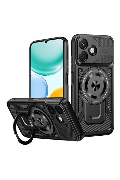 SKYDDAR INNOVATION Case for Honor X5c Plus, RuggedCam, Magnetic ring, sticker...