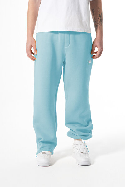 Flaw Wear Flaw Atelier Μπλε Φαρδιά Φόρμα Παντελόνι