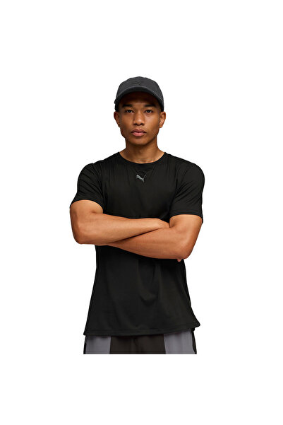 Puma Ανδρικό μαύρο μπλουζάκι προπόνησης Cloudspun 52759301