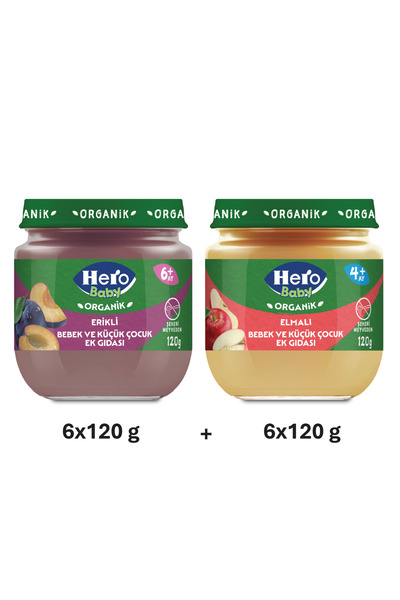 Hero Baby ORG ERİKLİ *6 + ORG ELMALI *6