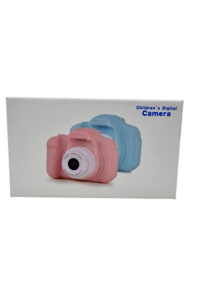 JPT Aparat foto digital albastru pentru copii cu ecran și baterie