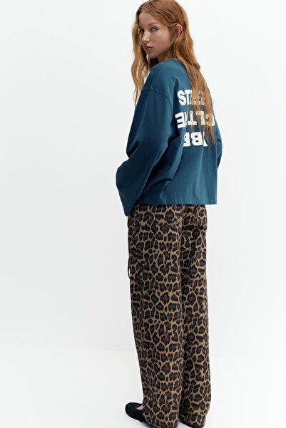 Pull & Bear Street Culture grafik tişört