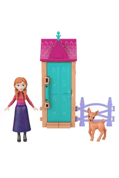 Nilly Toys JFG24 قلعة ديزني فروزن الصغيرة القابلة للتجميع