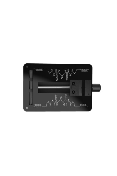 2uul BH08 The One Jig Yalıtımlı Cam Anakart Bord Tutucu (Arabic Version)