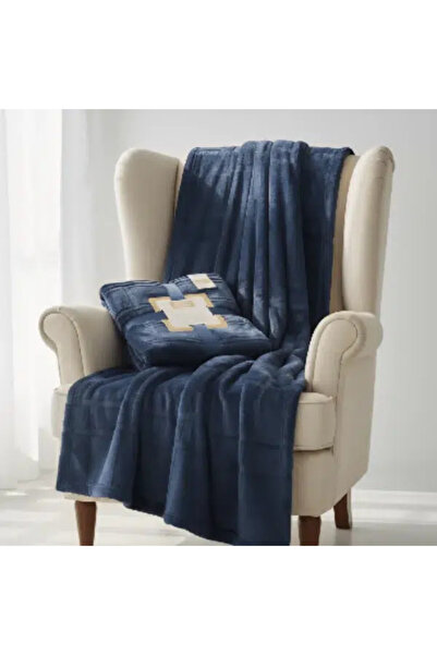 Binown اسيل بطانية ناعم كحلي 180*200