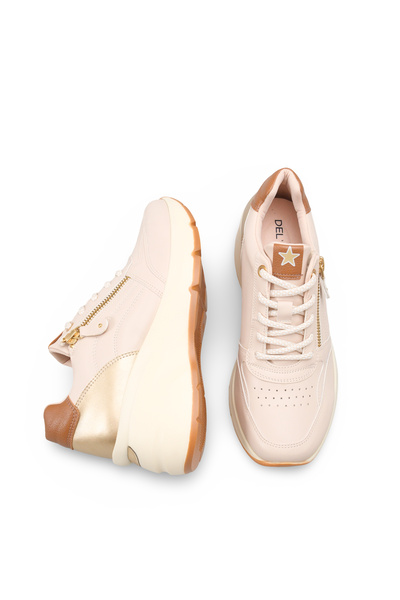 DELSOLERA Women's Daily High Sole Stylish Lace-Up Orthopedic Sole Comfortable...