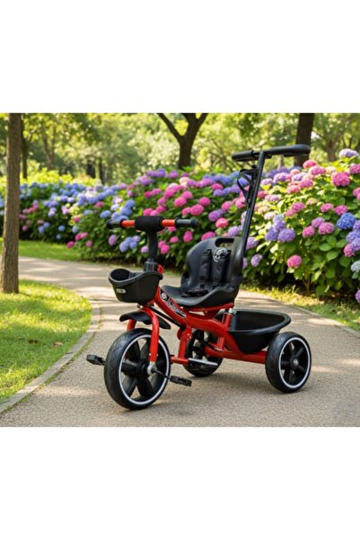 Jolly Kids Tricicletă pentru copii, Jolly Kids, TC598ROSU (roșu)