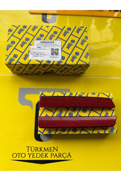 Fiat 51810677 doblo 3 doblo 4 arka tampon Reflektörü sağ sol