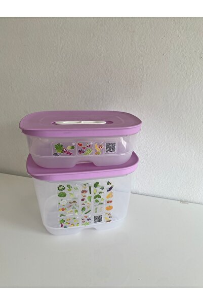 Tupperware Sera 1.8L,800ml yeşillik saklama kabı