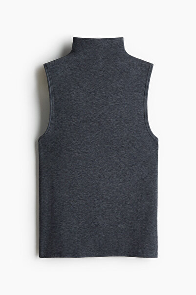 H&M Yarım Balıkçı Yakalı Kolsuz Üst