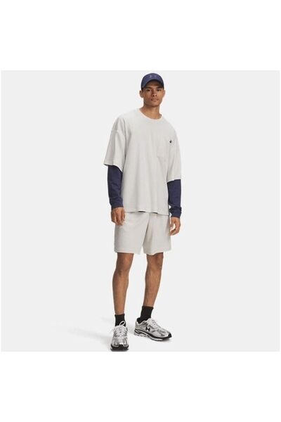 Under Armour White Rival Waffle Men's Shorts