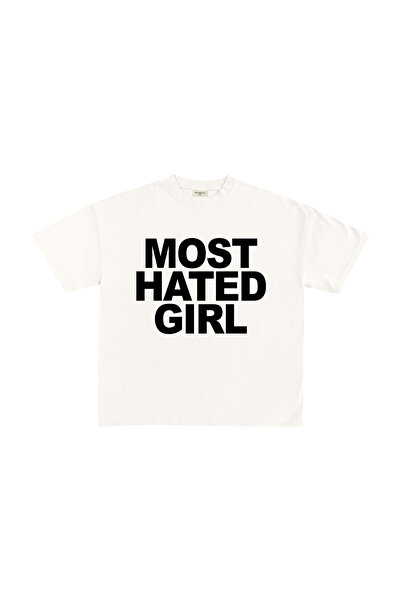 lethestudios Most Hated Girl Baskılı T-Shirt