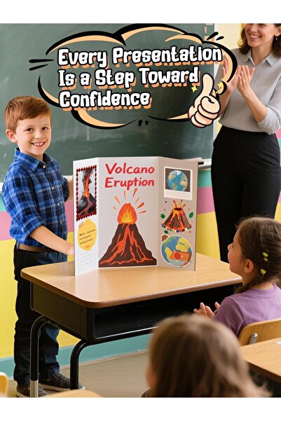 Generic SAKPHIL (2 Pcs) Tri-Fold Presentation Board | 28x40 inch (70x100 cm) ...