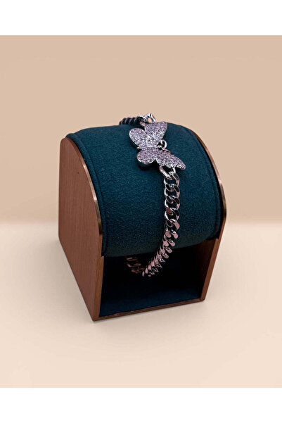 LYNORO Butterfly Platinum Bracelet