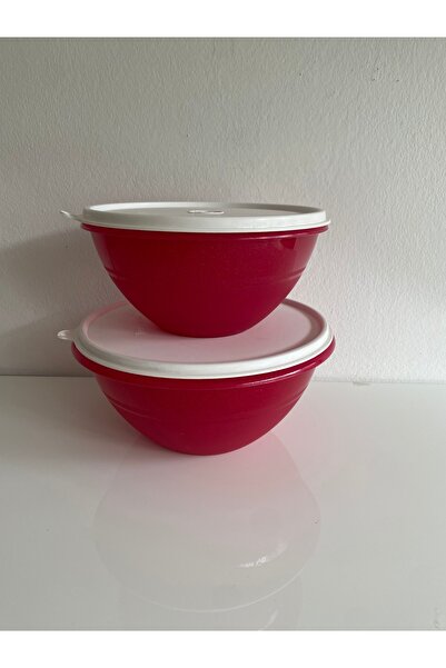 Tupperware Pırıltı set 2li saklama kabı