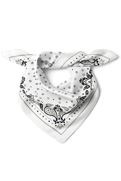 nehir eşarp Etnik Desen Fular Bandana 50x50 Cm