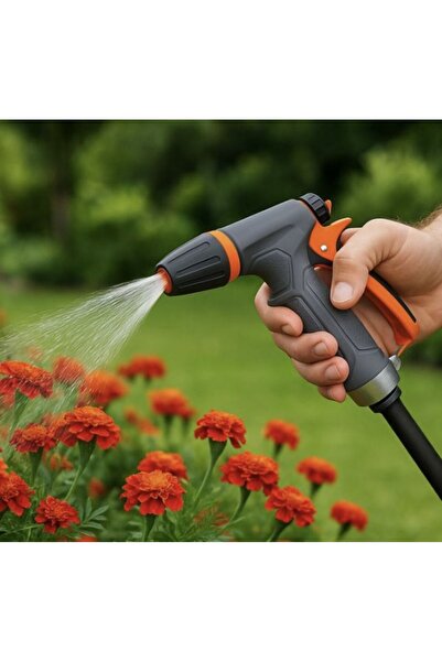 OEM Adjustable watering gun made of aluminum and ABS - adjustable jet, Anatom...