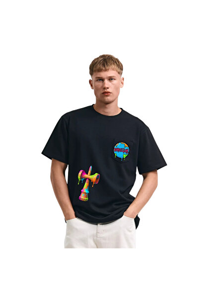 RABELIUM Tricou Kendama Bărbați Premium 320G – Model Unic Streetwear
