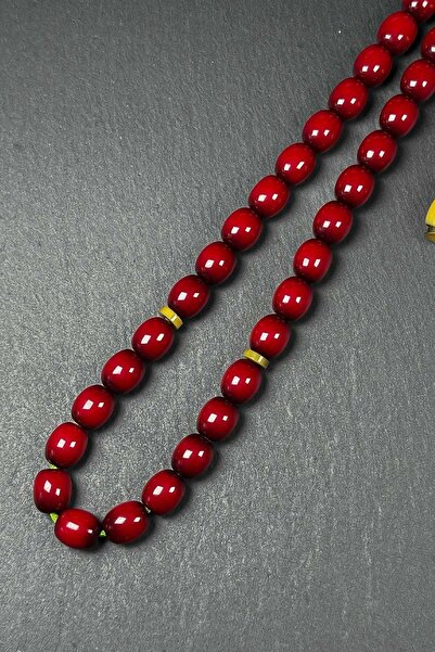 TESBİHKENTİ Özel Seri Sevenlere Osmanlı Kıvamında Sıkma Kehribar Tesbih