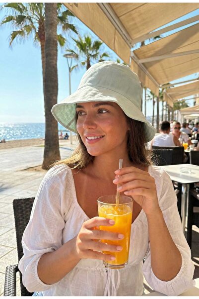 LAGRANZE Pălărie tip găleată pentru femei, cu detaliu fundă premium – Design ...